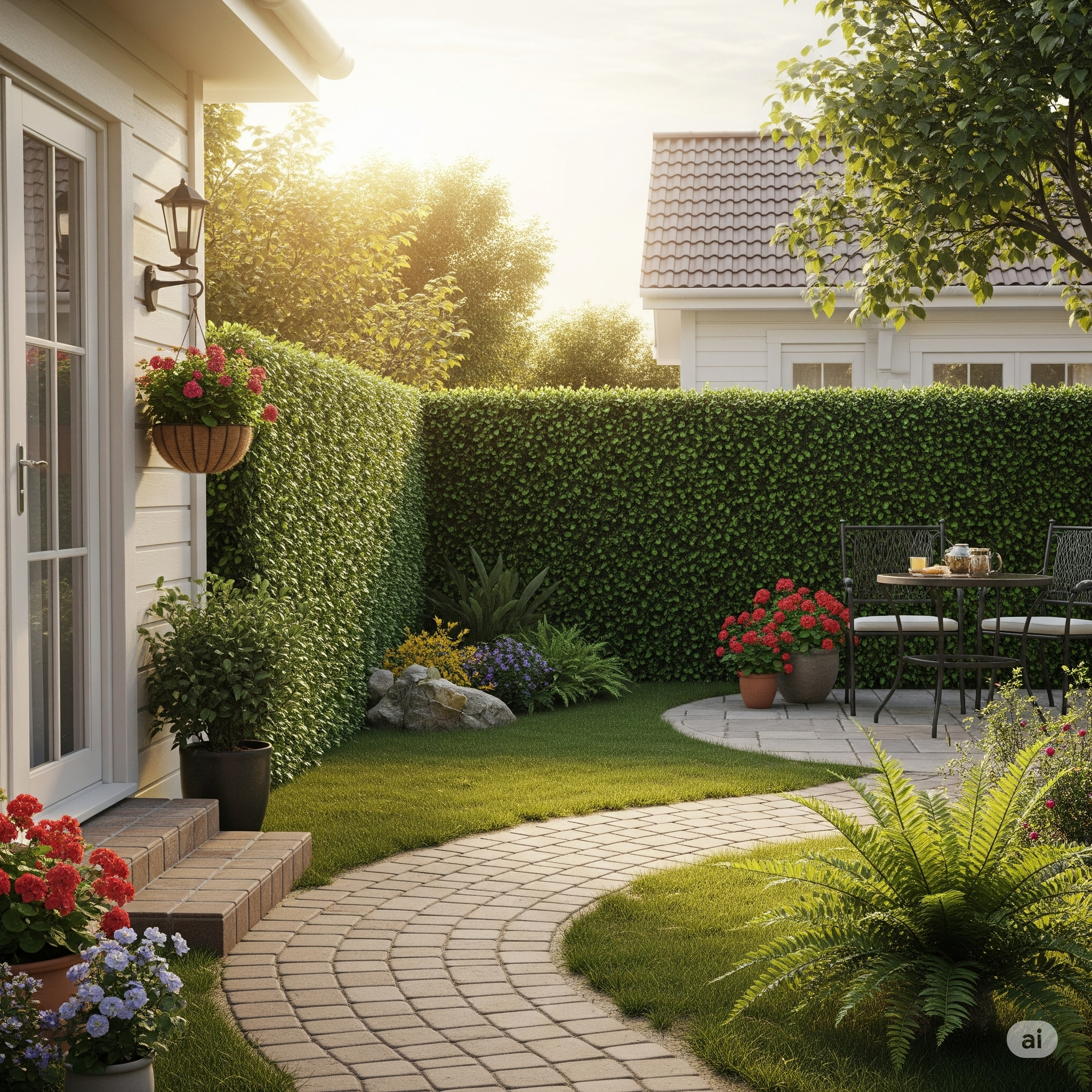 Premium Artificial Boxwood Hedge